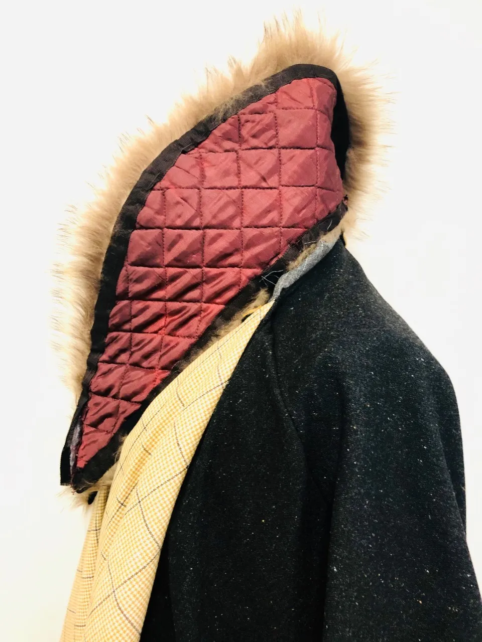 Wool Batwing Erté Topper