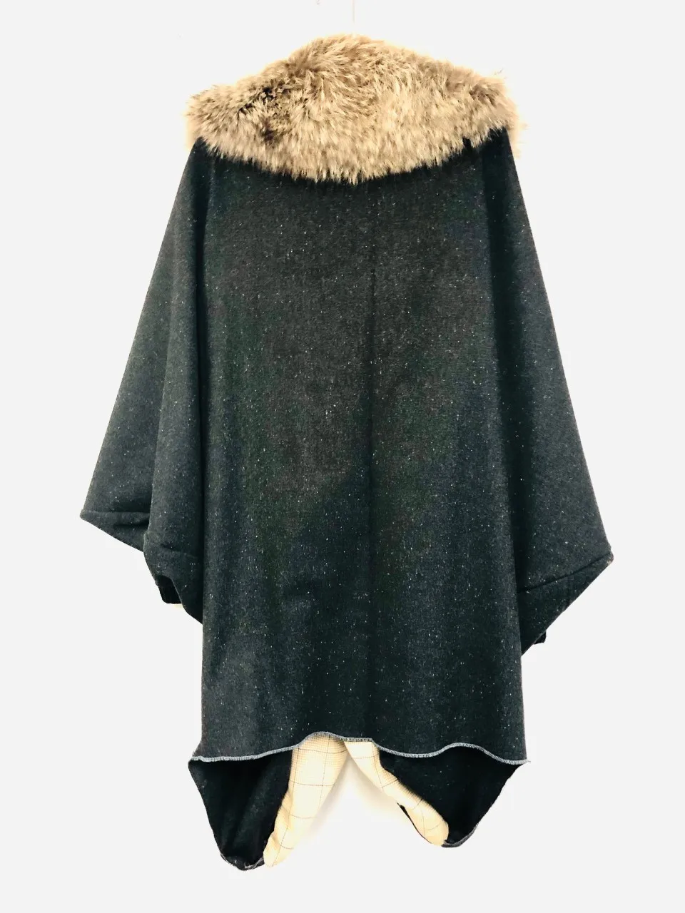 Wool Batwing Erté Topper