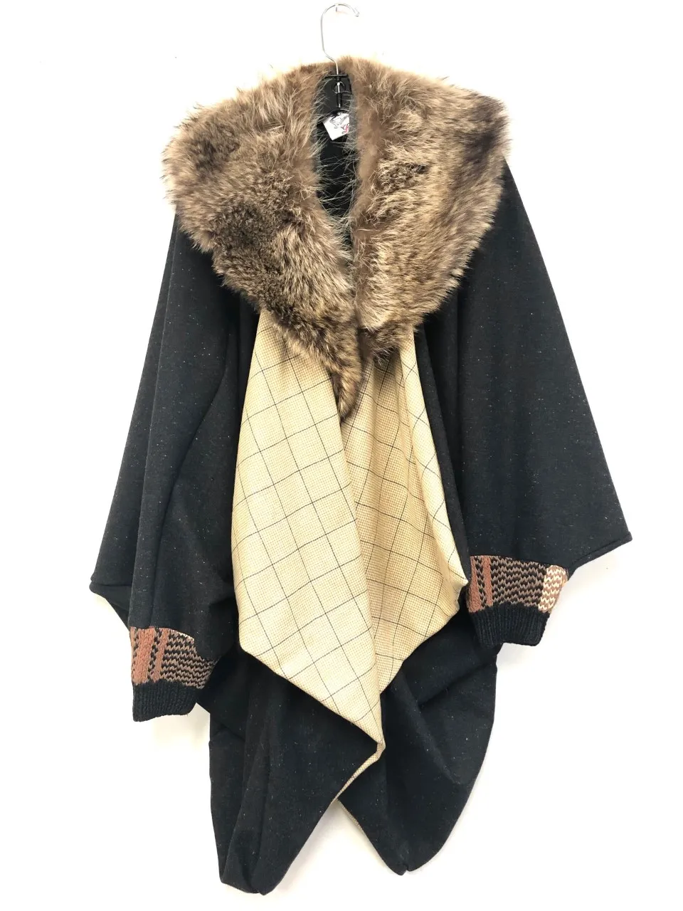 Wool Batwing Erté Topper