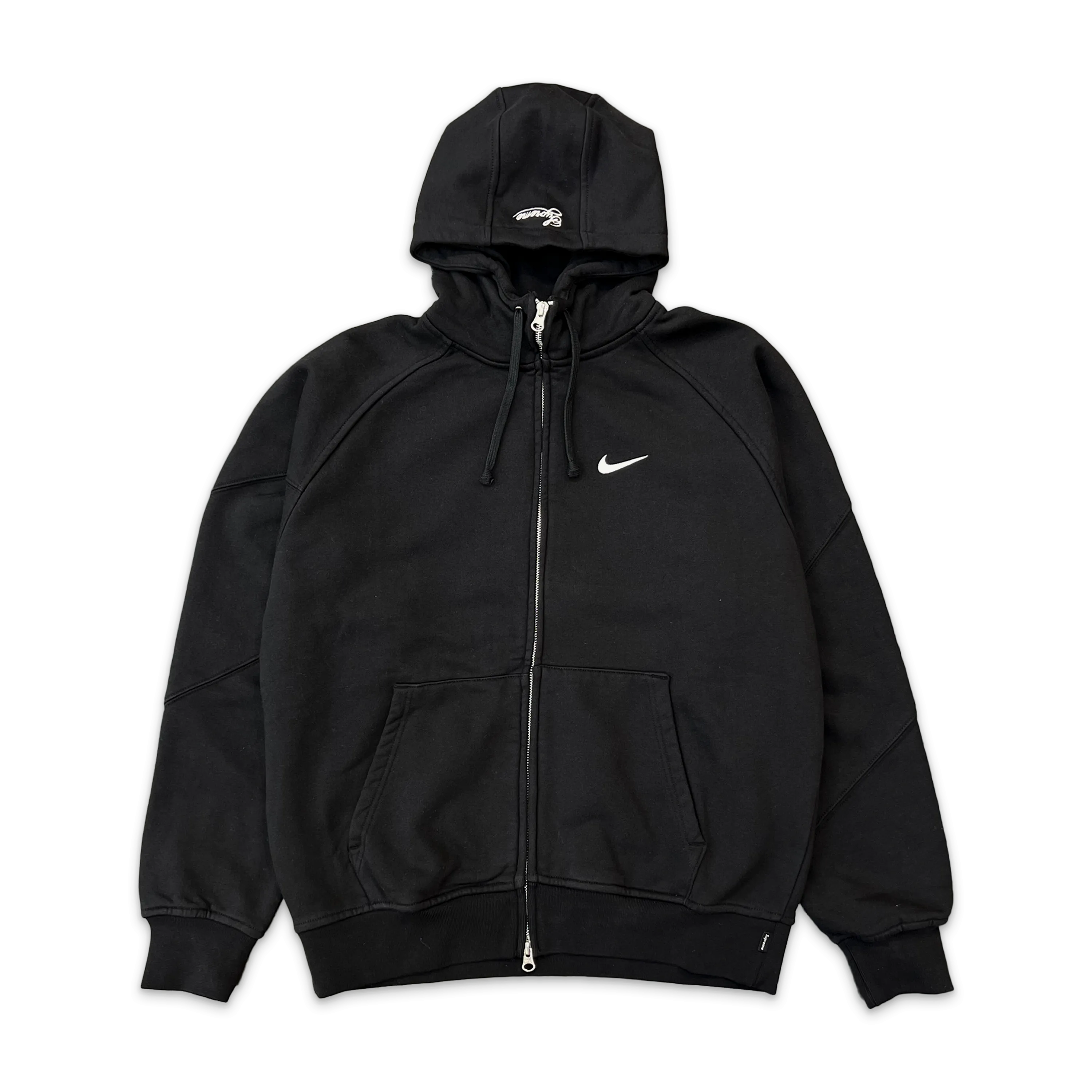x Nike Zip Up Hooded Sweatshirt (SS25) Black