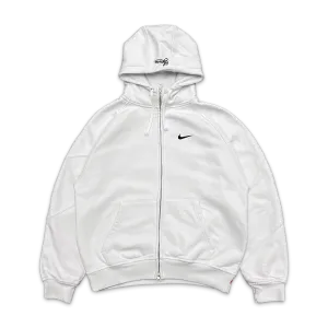x Nike Zip Up Hooded Sweatshirt (SS25) White